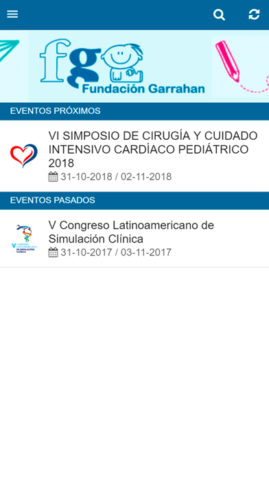 Fundación Garrahan Eventos screenshot 2