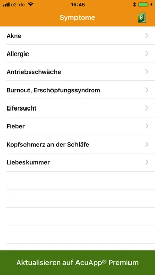 Screenshot von AcuApp® Akupressur auf dem iPhone 1