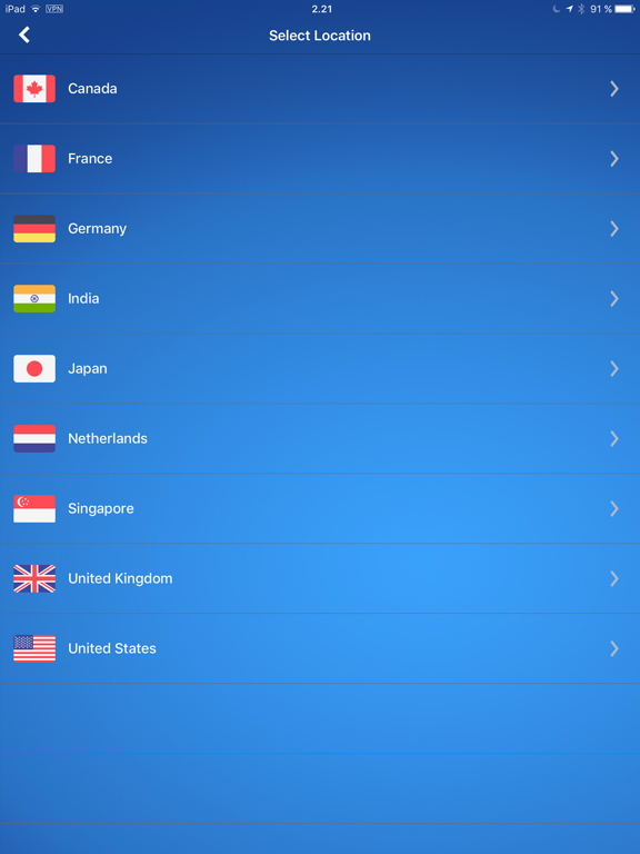 Asim VPN - Secure your Wi-Fi on public hotspots iPad screenshot 2 - Productivity app