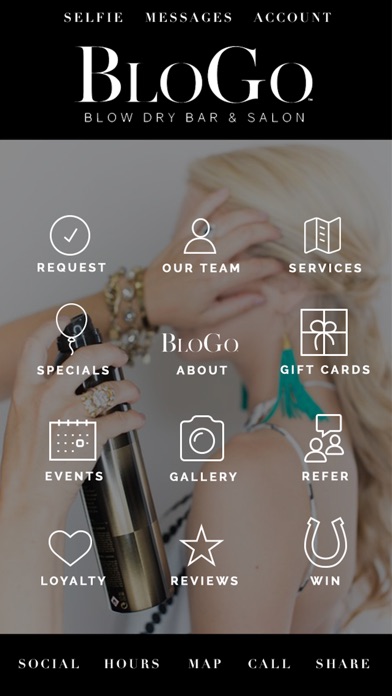 BloGo Blow Dry Bar & Salon screenshot 2