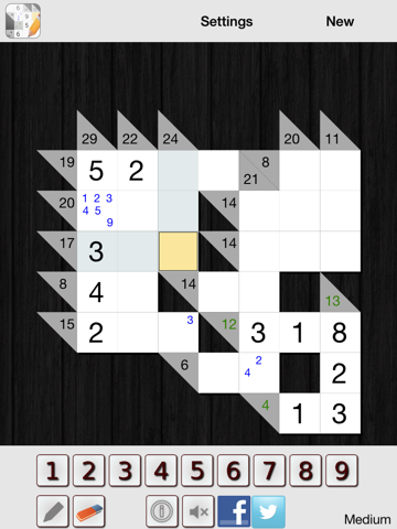 Screenshot #6 pour Kakuro - Cross sums