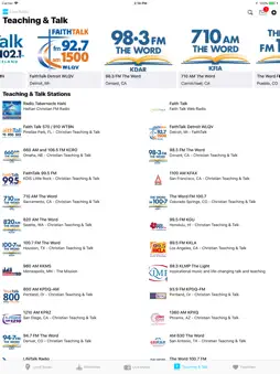 Christian Music and Talk Radio screenshot 7