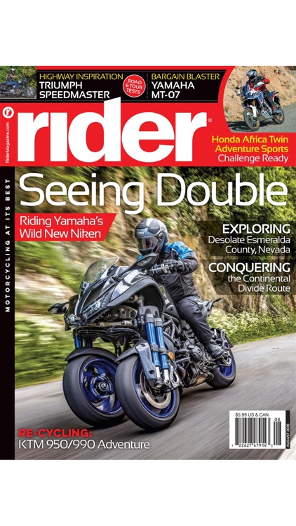Rider Magazine, Motorcycling at its Best screenshot-3