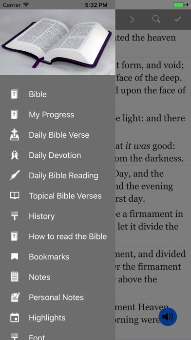 KJV Bible Offline - Audio KJV screenshot 2