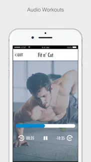 bodyweight workouts at home iphone screenshot 2