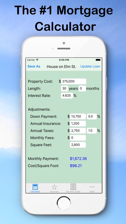 Mortgage Calculator from MK