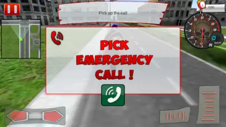 Bike Rider Ambulance Rescue