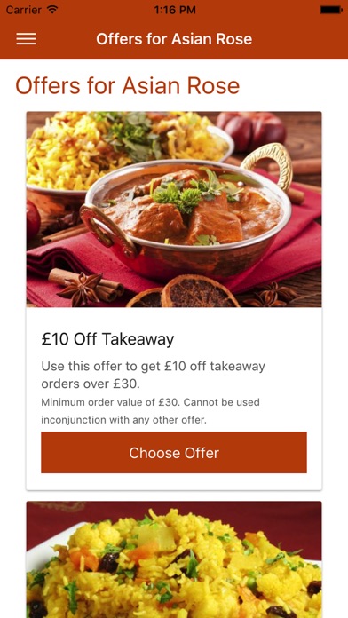 Asian Rose Indian Restaurant & Takeaway screenshot 2