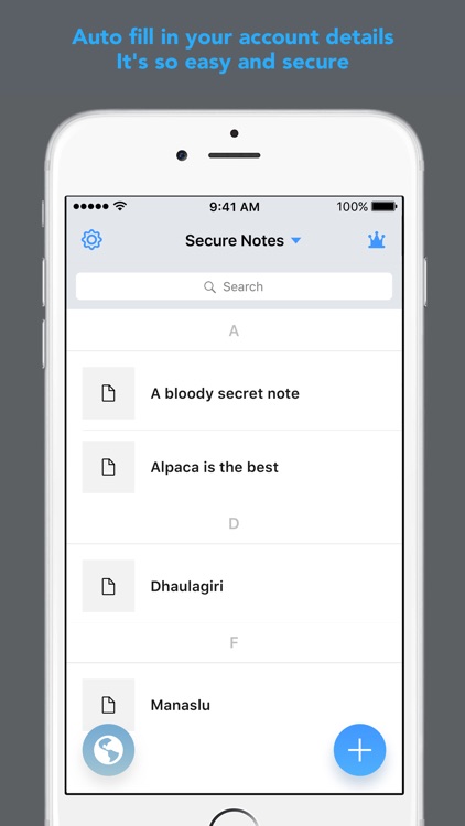 Secure Manager - Security password & passcode lock