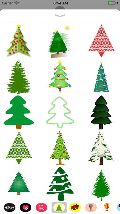 Christmas Tree Stickers