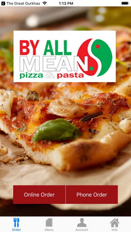 By All Means Pizza & Pasta