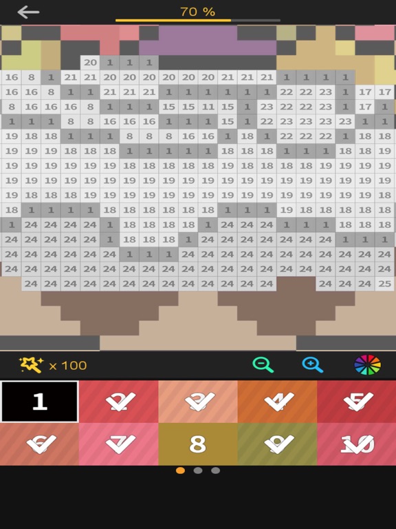 Screenshot #4 pour Color by number & Pixel art