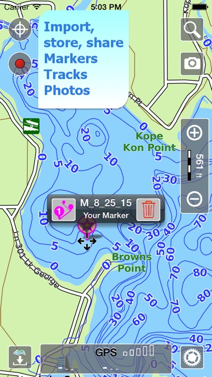 Aqua Map Ohio Lakes GPS