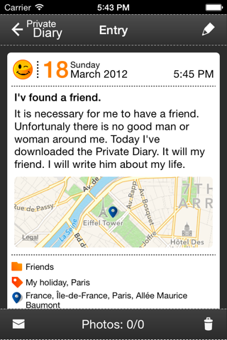 Private Diary (MihalichDS) screenshot 3