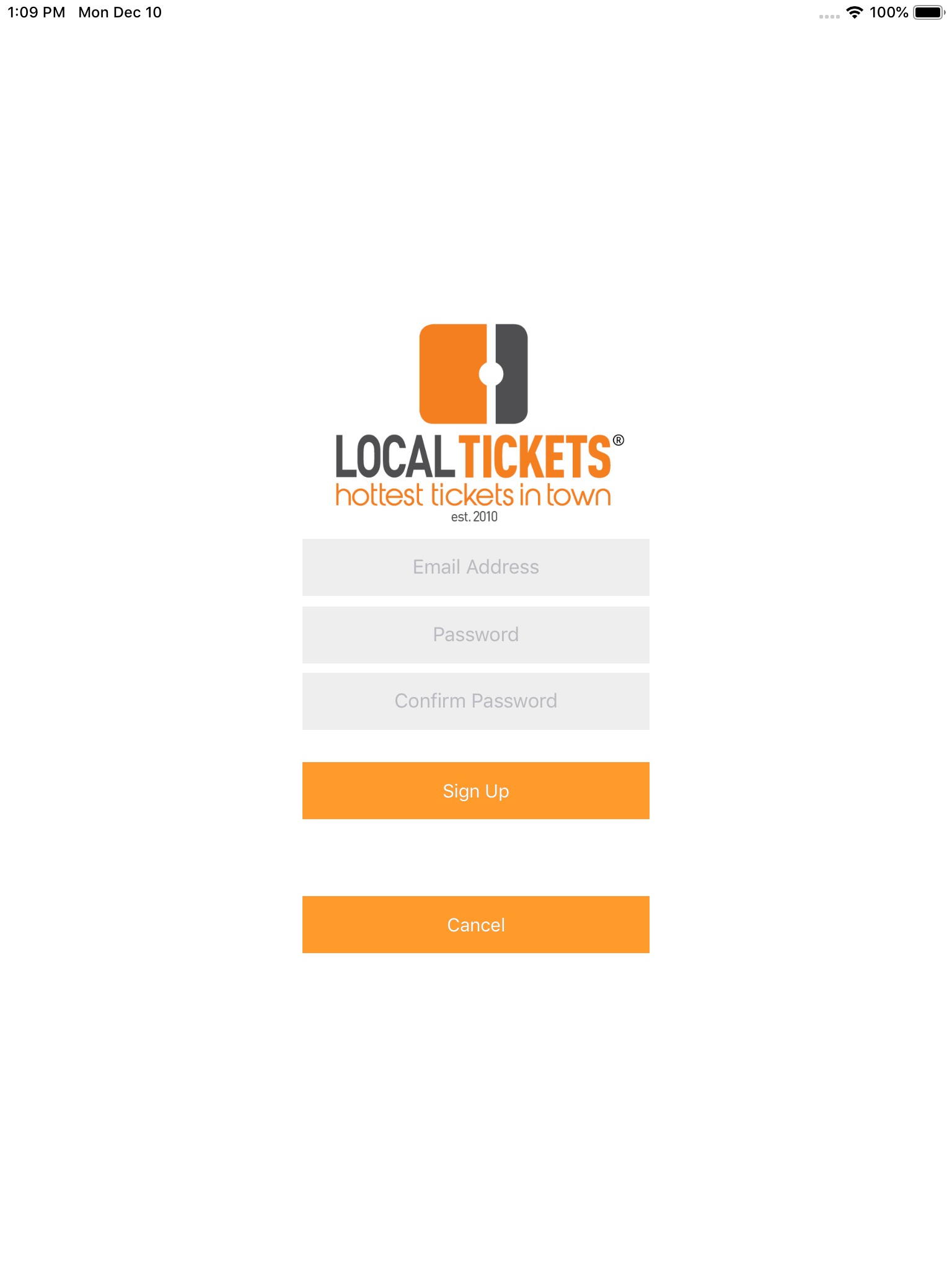 Local Tickets screenshot 2