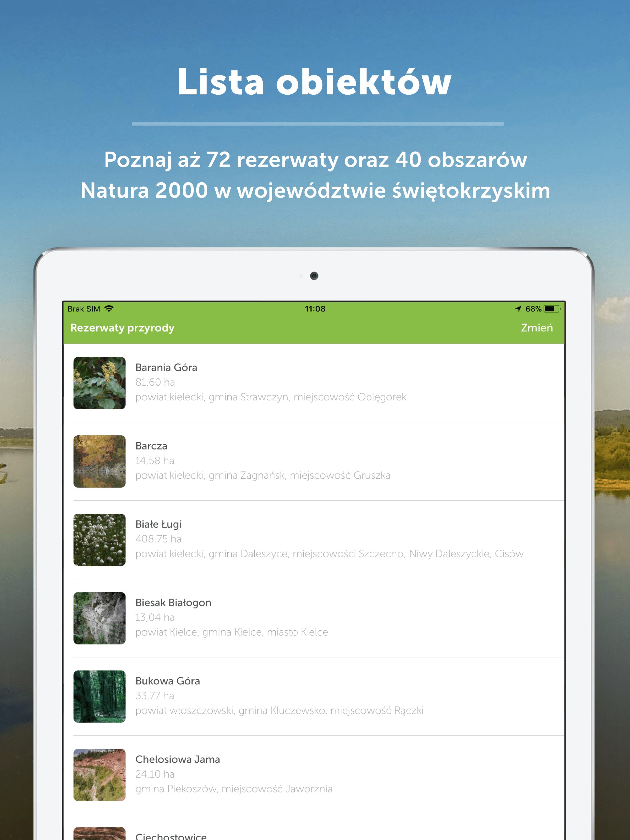 Świętokrzyska przyroda screenshot 5