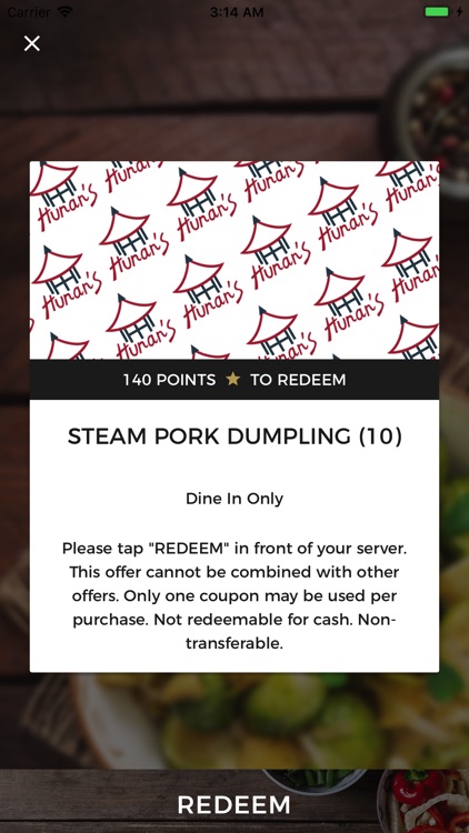 Hunan's Restaurant screenshot-3