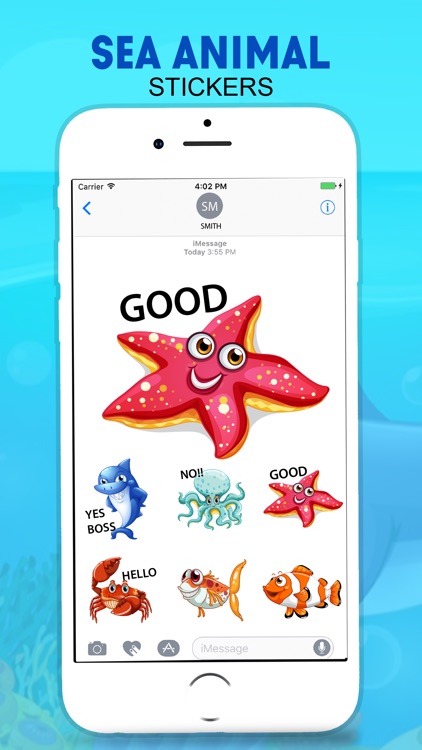 Sea Animals Stickers Pack