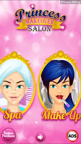 Game screenshot Princess Makeover & Salon mod apk