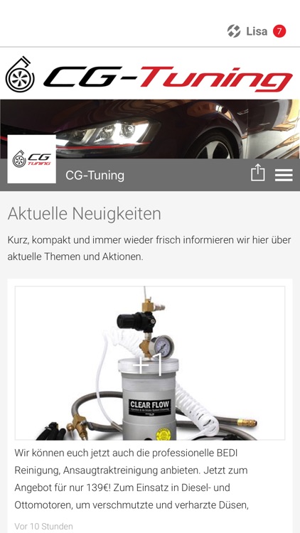 CG-Tuning