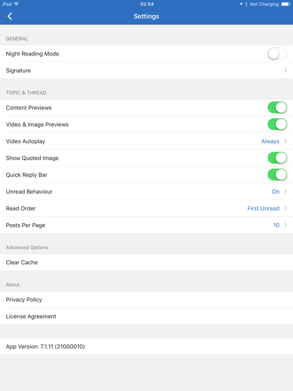 NASIOC iPad screenshot 5 - Social Networking app