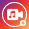 • Add Unlimited background music to videos