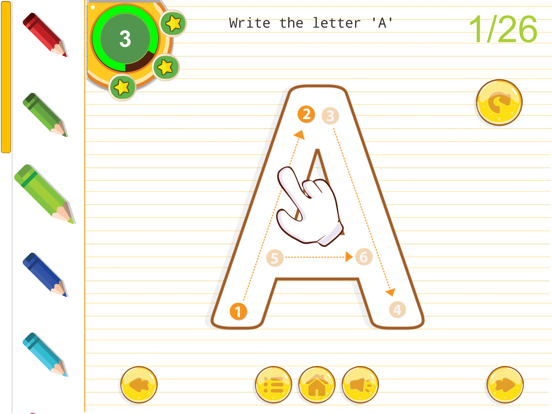 Screenshot #6 pour English Tracing Book