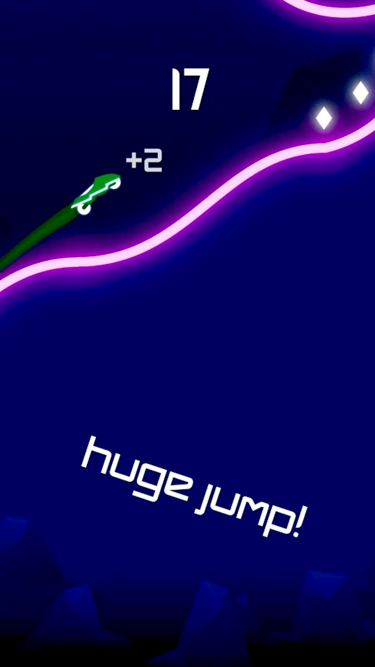 Neon Biker Rider Flip