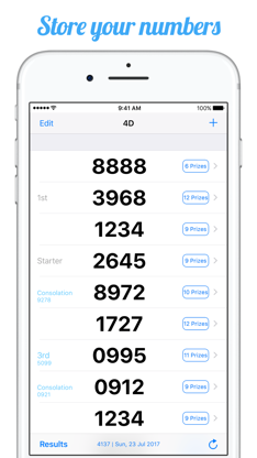 4D Results screenshot 3