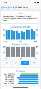 NanoStats - Nanopool Monitor screenshot #3 for iPhone