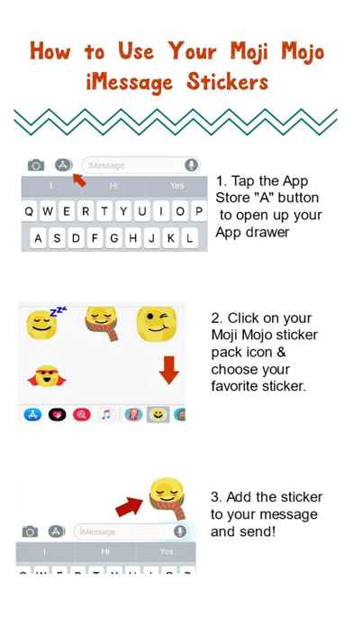 MojiMojo Stickers Pack! Screenshot 5