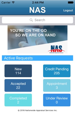 NAS Mobile App screenshot 2