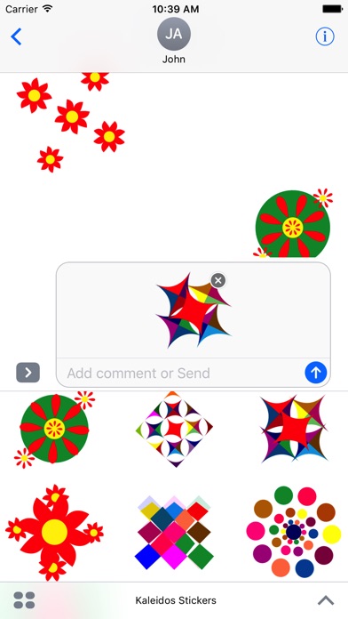 Kaleidos Stickers screenshot 3