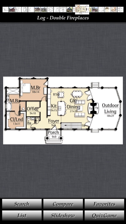 Log House Design - House Plans