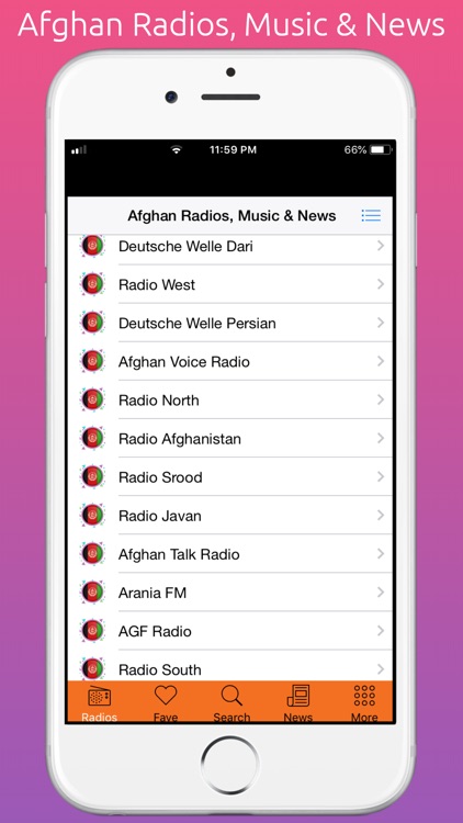 Afghani Radios, Music & News screenshot-7