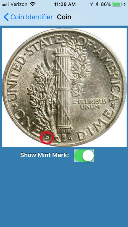 Coin ID/Mint Mark Locator screenshot-2