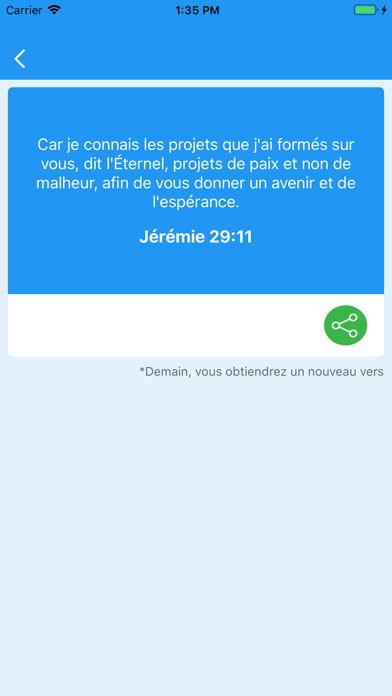 Screenshot #2 pour Motivation Verset de la Bible