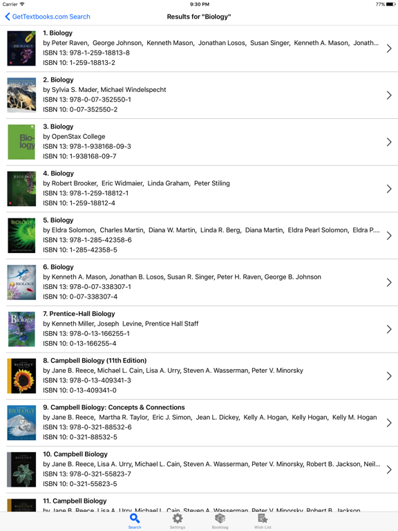 Screenshot #5 pour GetTextbooks.com
