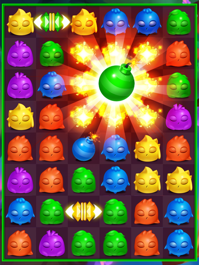 Rescue monster pop - Jelly pet match 3 puzzle
