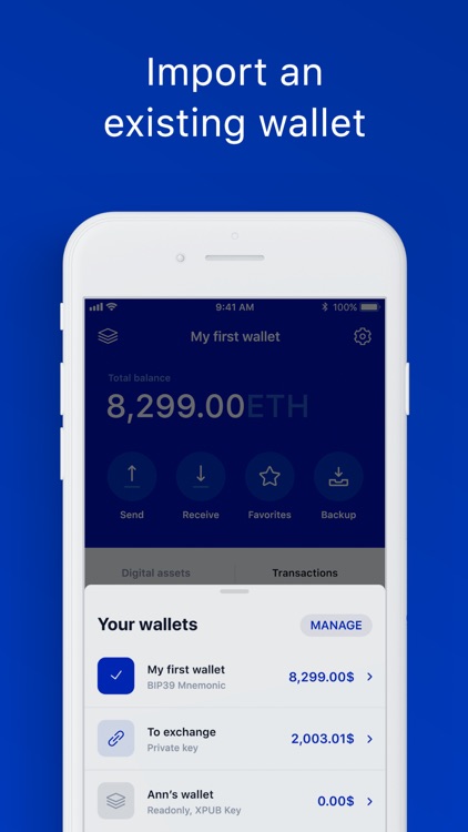 Jwallet - ERC20 Crypto Wallet screenshot-5