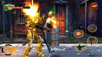 Screenshot #1 pour Robot Rue Lutte Entraînement