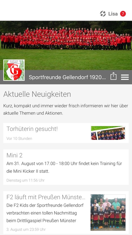 Sportfreunde Gellendorf 1920