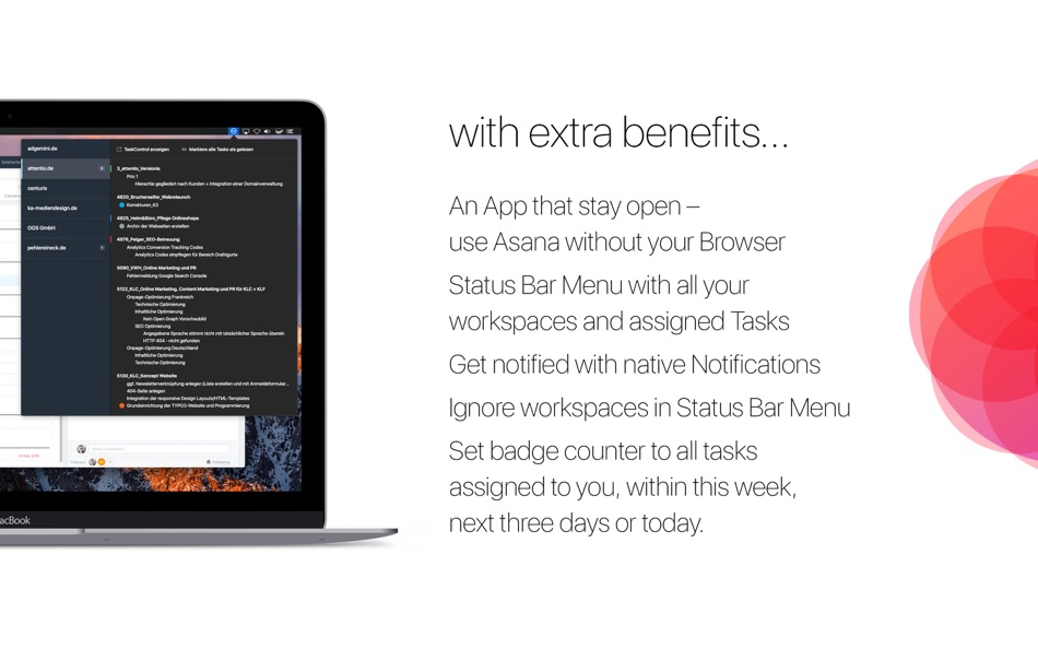 #2. TaskControl for Asana (macOS) 게시자: Kevin Lieser