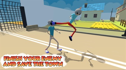 Stickman City: Angry Fighting screenshot 2