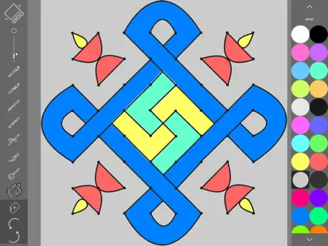 Connect Dots -Rangoli for iPad