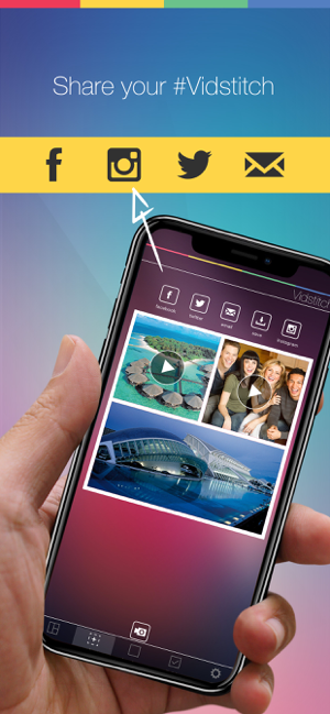 ‎Vidstitch Frames for Instagram Capture d'écran