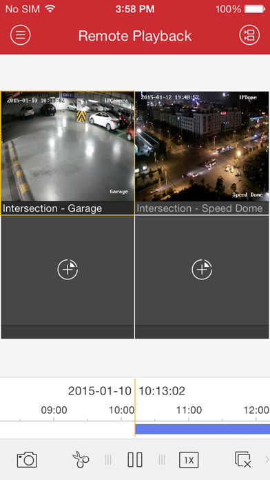 Screenshot #1 pour TelView mobile CCTV