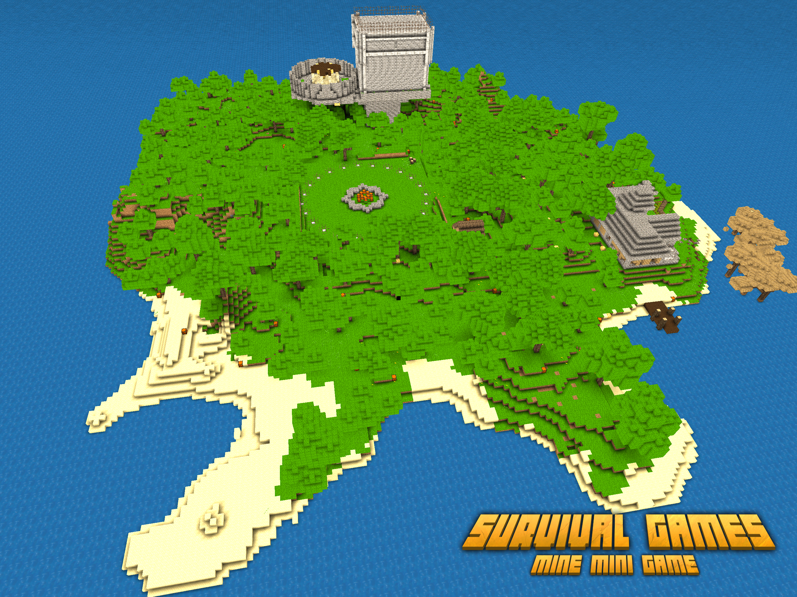Survival Games: 3D Wild Island
