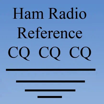 Ham Radio Reference Cheats