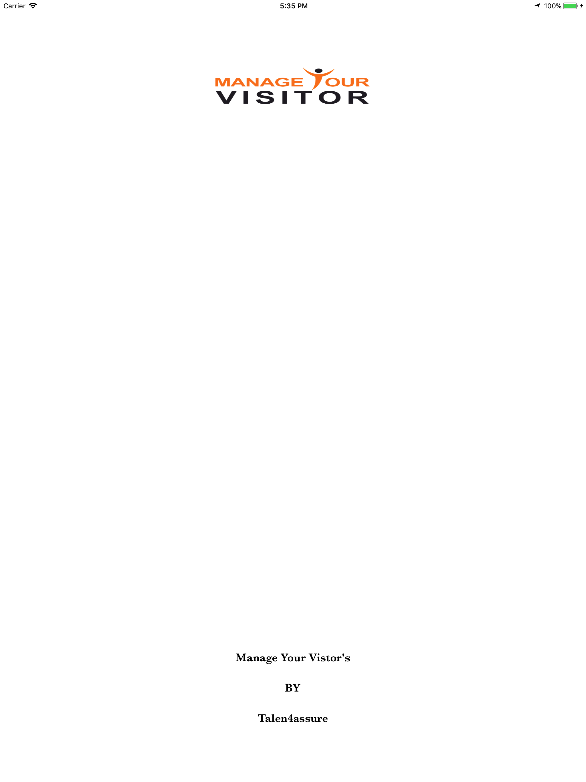 Manage Your Visitor